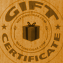 Gift certificate