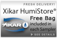 Fresh cigar delivery with free Humidipak